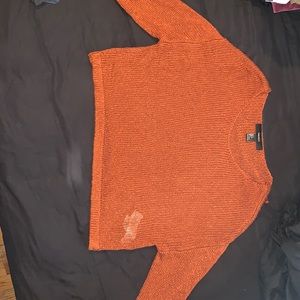 Forever 21 Crop Long sleeve knitted shirt
